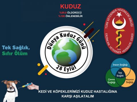 28 EYLÜL DÜNYA KUDUZ GÜNÜ